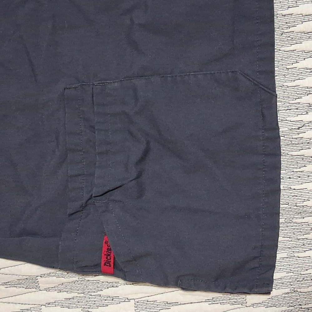 Dickies Charcoal Gray Scrub Top - Picture 5 of 8